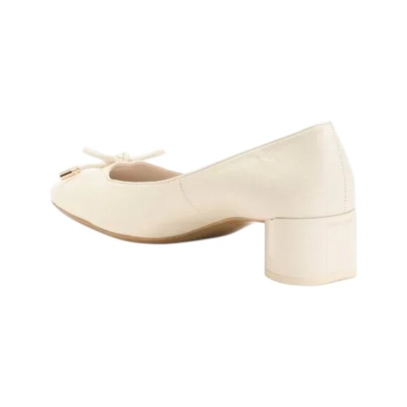 FRANCO SARTO cream Natalia Block Heels - Picture 2 of 2